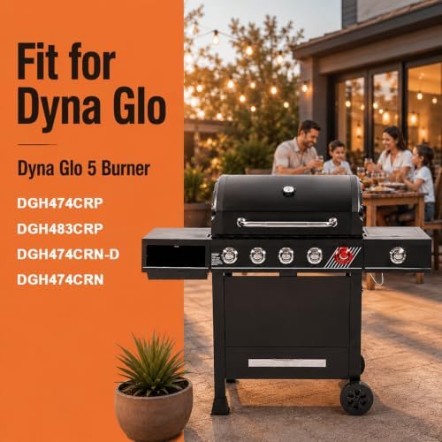 DGH474CRP Elevated Warming Rack for Dyna-Glo 5-Burner Griddle Warming Rack - Image 3
