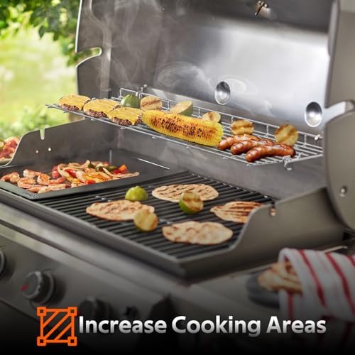 onlyfire Foldable Stainless Steel Warming Rack Grilling Replacement - Image 3