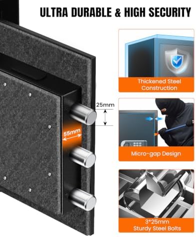  2026 Fireproof Safes for Home| 1700°F 35-Min Protection - Image 5