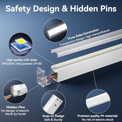 MODERN Hexagon Garage Lights，25 Pack 216W 25920LM High Brightness Hexagon Garage LED Lights for Garage, Shopping Mall, Workshop and Car Detailing Shop etc. … … … - Image 4