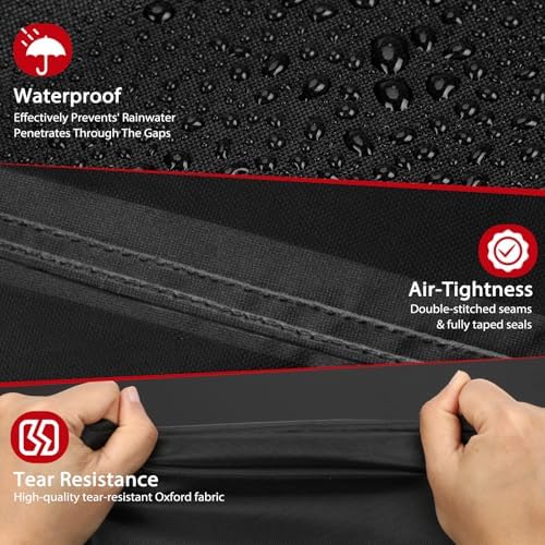 Topcrown Grill Cover for Outdoor Grill Waterproof BBQ Gas Grill Cover (32") - Image 4
