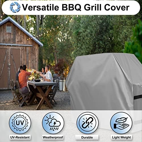 OutdoorLines Waterproof Heavy Duty BBQ Grill Cover - Image 3