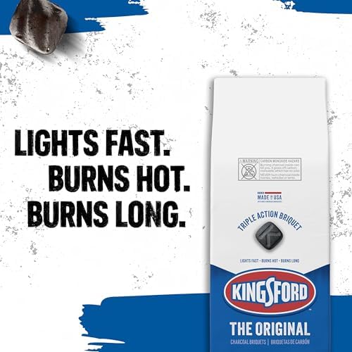 Kingsford Original Charcoal Briquettes, BBQ Charcoal for Grilling, 16 Pounds (Package May Vary) - Image 3