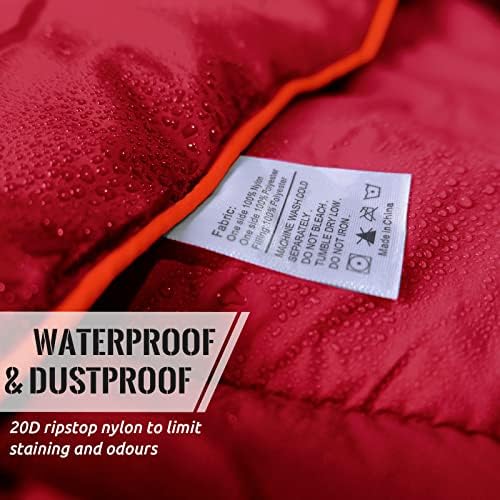 Outdoor Puffy Camping Blanket, Large Outdoor Blanket Waterproof, 55*79'' - Image 4