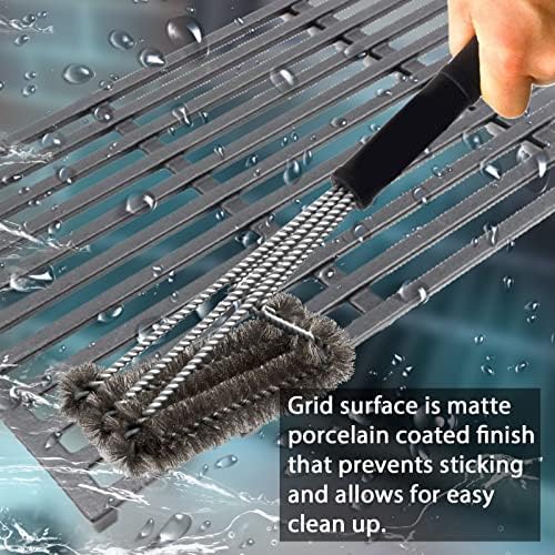 Hongso 66097 Genesis II E-410 Grill Grates for Weber Genesis 2 GS4 400 - Image 5