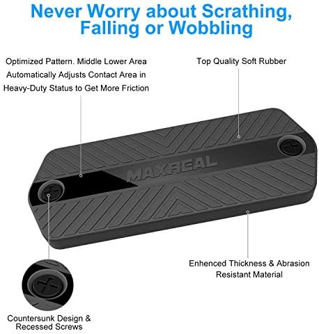 Gun Magnet 60lbs Rated.HQ Rubber Coated Magnetic Pistol Mount & Holster for Vehicle, Truck, Home, Car, Safe, Table & Wall. Tactical Firearm Concealment Holder Accessories (2-Pack) - Image 3