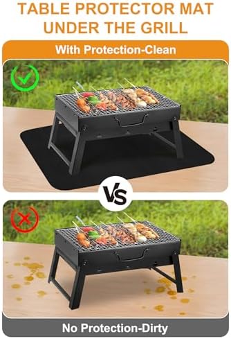 24×31 inch Heat Resistant Mats for Countertop, Tabletop Grill Mat - Image 4