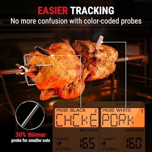 TempPro TempSpike 2000FT Wireless Meat Thermometer Digital with 2 Probes - Image 5