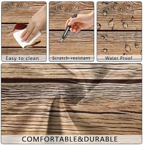 Sunflower Picnic Table Cover with Bench Covers, Waterproof Windproof, Camping Essentials, Fitted Tablecloth Cover with Elastic Edge, for Indoor & Outdoor, Garden, Camping, 3 Pieces Set, 30x60 Inch - Image 4