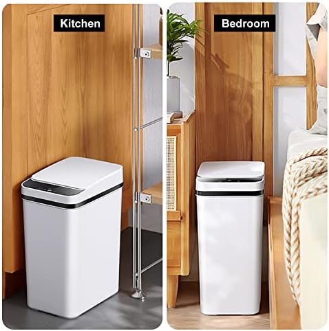 2.5 Gallon Smart Trash Can Sensor Motion - Touchless Bathroom Trash Can - Image 6