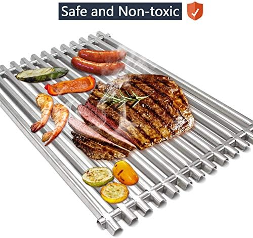Hongso 7527 Grill Grates for Weber Genesis Gold Silver B/C 1000-5000 Grills - Image 6