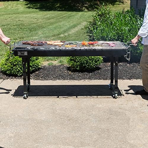 Backyard Pro CHAR60 60" Heavy-Duty Steel Charcoal Grill with Removable Legs and Cover - Image 2