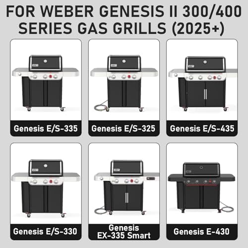 Utheer Genesis 2025+ Grill Grate, 16.14 x 16.14 Ceramic Cast Iron - Image 2