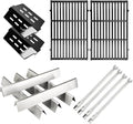 Uniflasy Grill Parts for Weber Genesis 300 Series Grills with Front Control by Uniflasy