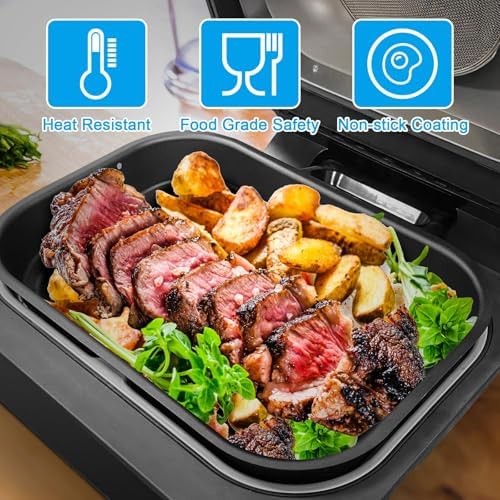 Combo Crisper Basket/Cooking Pot for Ninja Foodi XL FG551 Grill Accessories - Image 4