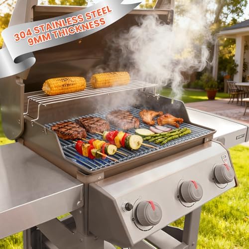9MM Grill Grates for Weber Spirit 300 & GS4 Spirit II 300, 7639 7638 Grates - Image 5