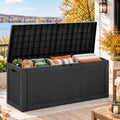KAMABOKO Outdoor Storage Box, 75 Gallon Deck Box Outdoor Waterproof by KAMABOKO