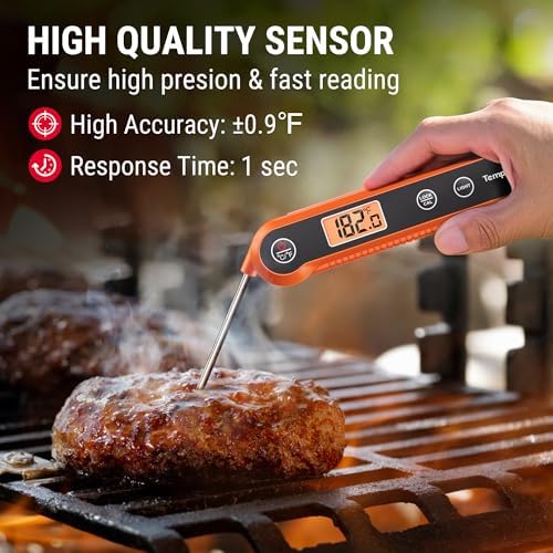 TempPro TempSwift 1 Sec Meat Thermometer Digital for Kitchen Cooking Food - Image 3