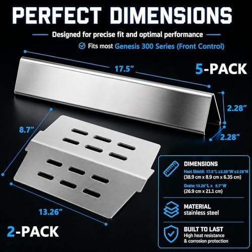 Grill Parts for Weber Genesis E310 E330 S330 S310 300 Series Grills - Image 3