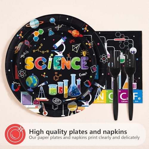 200Pcs Science Birthday Party Decoration for Girls Chemistry Serves 50 - Image 2