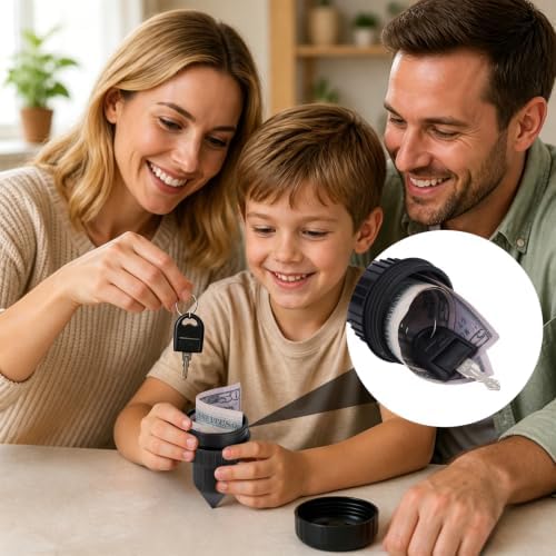 8.1x4.8cm/3.19x1.89in Sprinkler Head Head Key Hider (Black) - Image 6