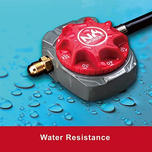 NO WORRIEZ Safety Auto Shut-Off Gas Timer for Propane & Natural Gas | Outdoor Grill, Fire Pit, Pizza Oven | – 100,000 BTU w/ 3/8" Flared Assembly Connector & Hose, Patent Pending - Image 6