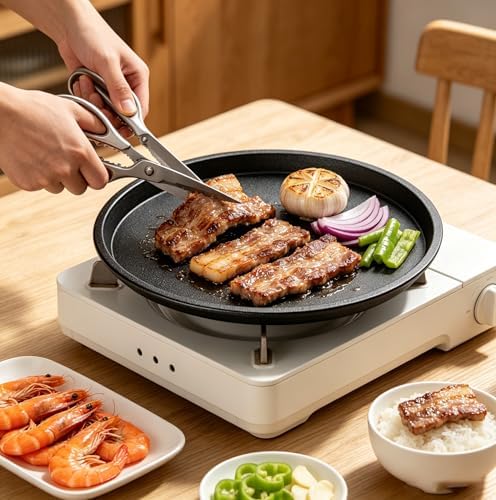 Cast Iron Fajita Plate, Skillet Pan, Steak Platter (9 inch) - Image 4