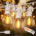 Outdoor String Lights, Total 200FT 100 LED Bulbs Shatterproof Patio Lights by Brightown