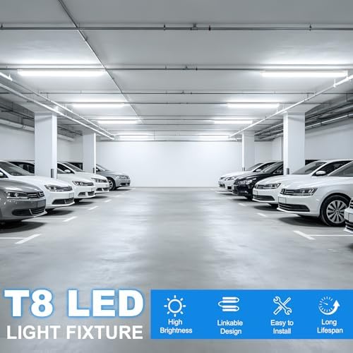 SHOPLED LED Shop Light 4FT, 45W 6300LM 5000K Daylight White, V-Shape - Image 5