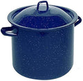 IMUSA USA Speckled Enamel Stock Pot 7.75-Quart, Blue by VisitIMUSA
