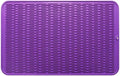 MicoYang Silicone Dish Drying Mat for Multiple Usage,Easy clean,Eco-friendly,Heat-resistant Silicone Mat for Kitchen Counter or Sink,Refrigerator or Drawer Liner Purple 3XL 28 inches x 18 inches by MicoYang
