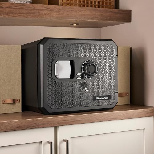 SentrySafe Fireproof and Waterproof Shelf Safe, Large Home or Office Safe with Dial Combination Lock and Override Key, 0.81 Cubic Feet, FPW082KSB - Image 5