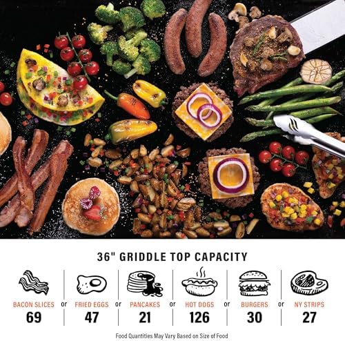 Blackstone® 2439 Original 36" Omnivore Griddle with Airfryer Combo - Image 7