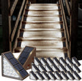 JOFIOS Solar Step Lights for Outside, 24-Pack Waterproof IP67 Deck Lights for Staircase, Patio, Front Step (Cool White) by JOFIOS