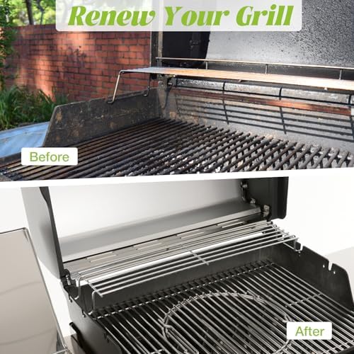 7641 Warming Rack for Weber Spirit I/II 300 Series E310 Grill Parts Gas Grates Replacement S310 SP310 E320 S320 SP320 E315 S315 with Front Control - Image 5