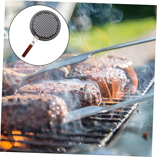 SHOWERORO Camping Pans Grilling Skillets Non-stick Bbq Plate Outdoor Bbq Tool Even Heat Distribution - Image 5