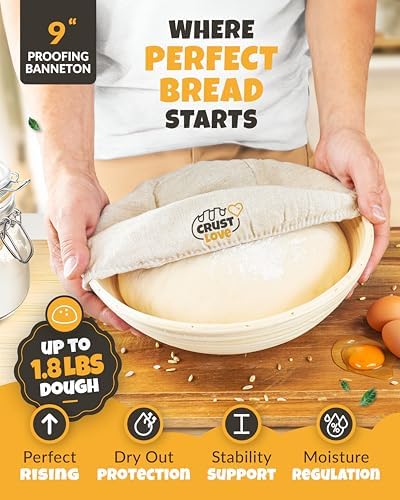 CRUSTLOVE 5 QT Bread Oven for Sourdough Baking with Lid & Baking Tool Set - Image 4