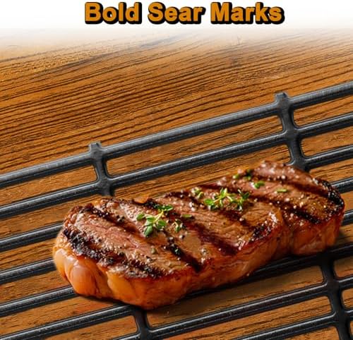 463365021 Grill Grates Replacement Parts for Charbroil Performance 4 Burner Grill Parts 463351021 463350722 Char Broil 463352521 463354021 463365522 G426-0005-W1 G426-0004-W1 Cast Iron Cooking Grates - Image 7
