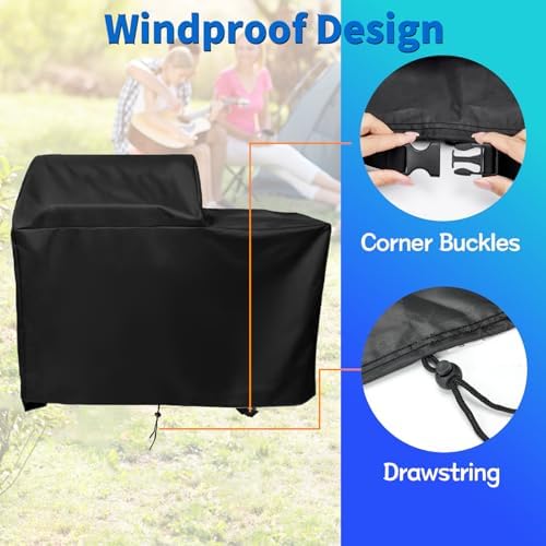 5 Burner Infrared Gas Grill Cover for Charbroil Medallion Modular Kitchen - Image 5