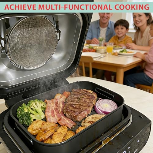 Nonstick Foodi Combo Crisper Basket for Ninja FG551 Foodi Indoor Grill - Image 5