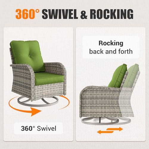 Outdoor Patio Furniture Set PE Wicker Rattan Outdoor Sectional Sofa - Image 5