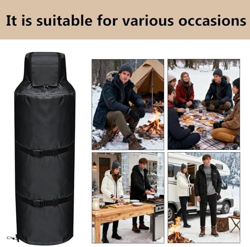 Winter Propane Tank Cover 100lb Gas Can Thermal Protection - Image 6