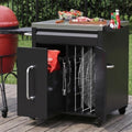 GDLF Outdoor Grill Cart, BBQ Tool Organizer with Storage by GDLFGoodLife