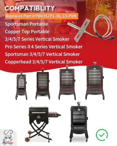 RTD Temperature Sensor Probe for Pit Boss 3/4/5/7 Series Vertical Smoker - Image 3