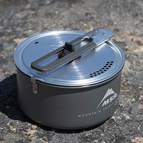 MSR 1.3 Liter Nonstick Ceramic Coated Solo Camping Cook Pot - Image 2