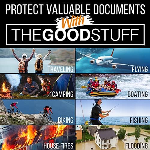Fireproof Document Pouch (10"x13")- Protect Cash with a Fire Safe Money Bag - Image 5