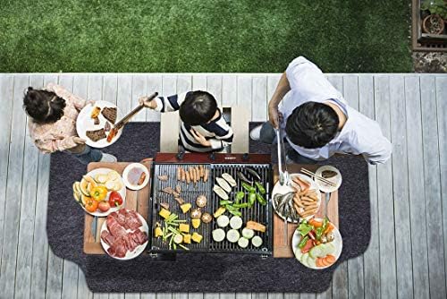 (36”×70“) inches under grill mats for outdoor grill,BBQ Grilling Gear Waterproof, oil-resistant, deck protector, reusable, fire pit, fireplace,easy to clean,barbecue grill mat - Image 2