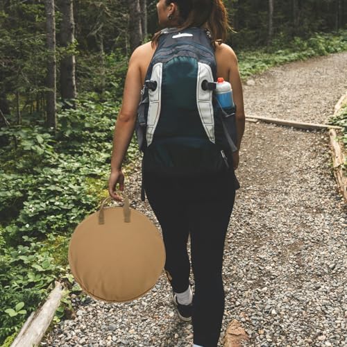 Garneck Outdoor Cast Iron Skillet Storage Bag Portable Frying Pan Pouch for Camp Cooking Convenient Outdoor Cookware Storage and Versatile Carrying Case - Image 4