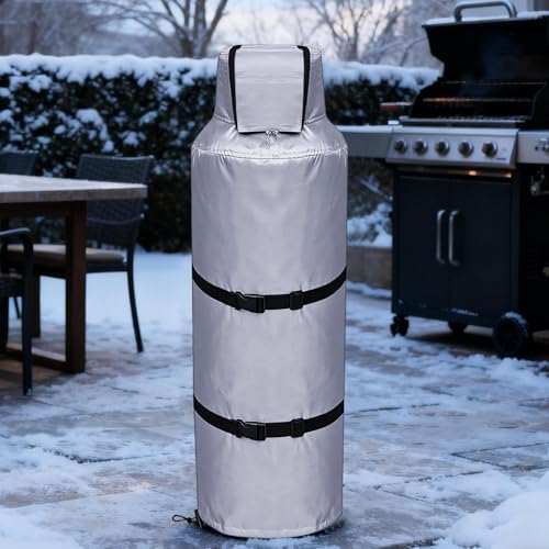 Propane Tank Protective Cover 100lb Gas Van Insulated Storage - Image 3