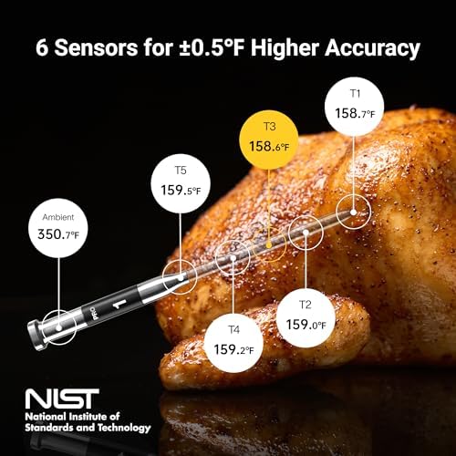 ThermoMaven Sub-1G Smart Wireless Meat Thermometer with Standalone Base - Image 6